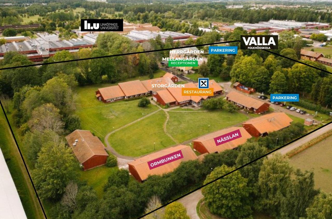Valla Folkhoegskola Linköping Exterior foto